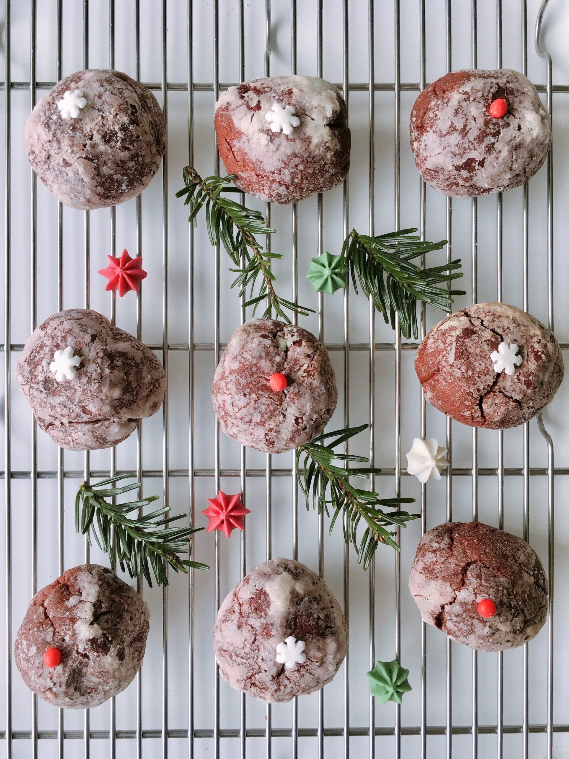 Crinkle red velvet au chocolat | Citronelle and Cardamome