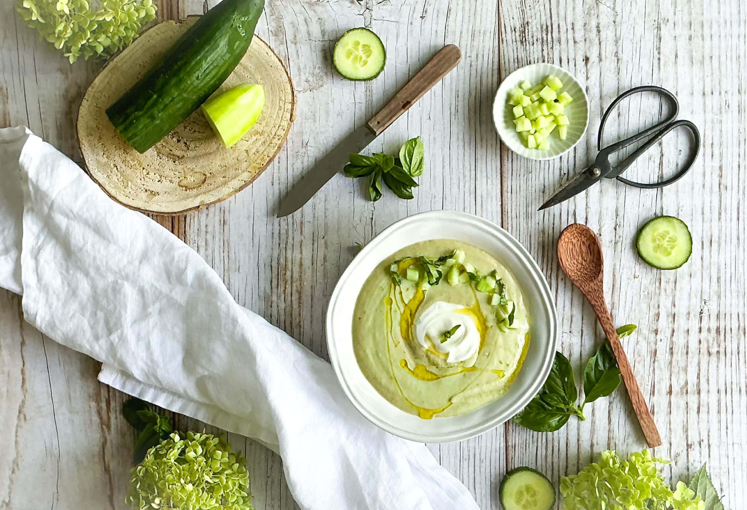 Soupe au concombre