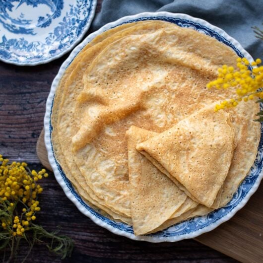 Fiche recette : Crêpes saines